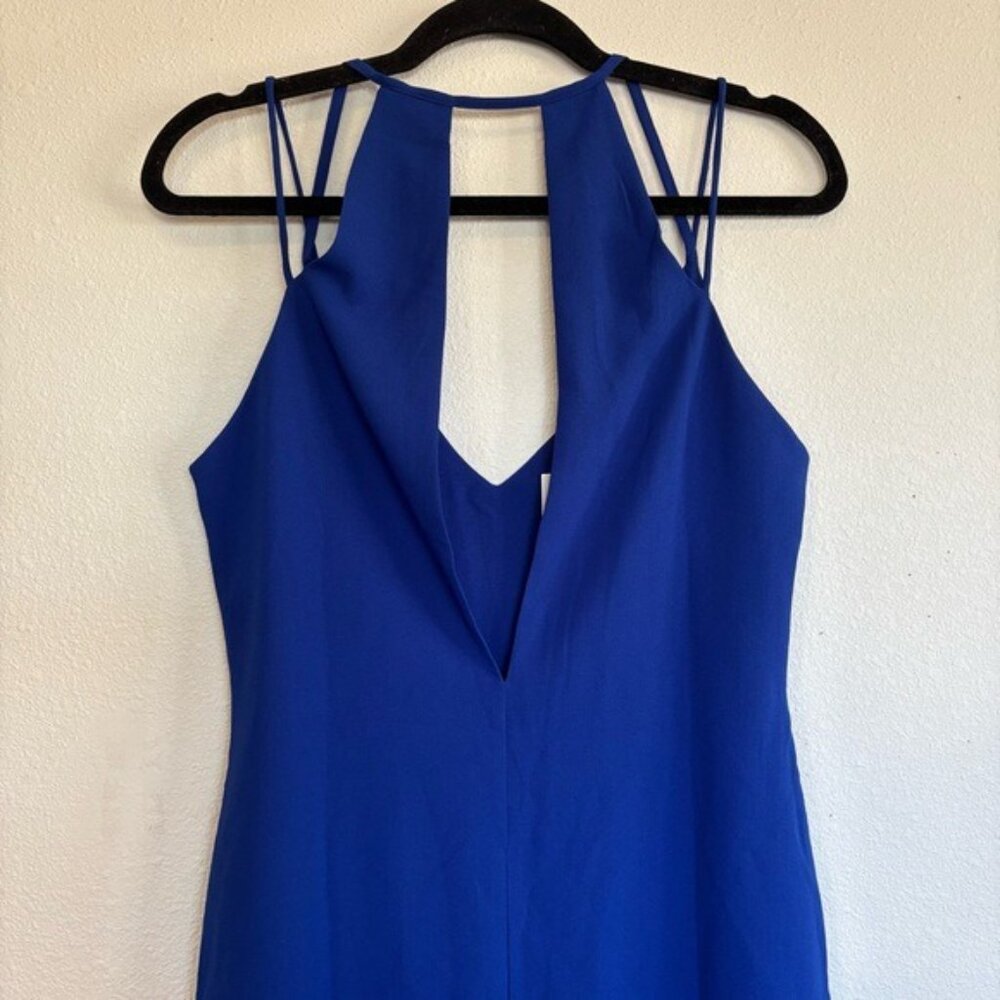 Three of Something Revolve Directions Mini Dress Cobalt Blue NWT - Picture 7 of 9